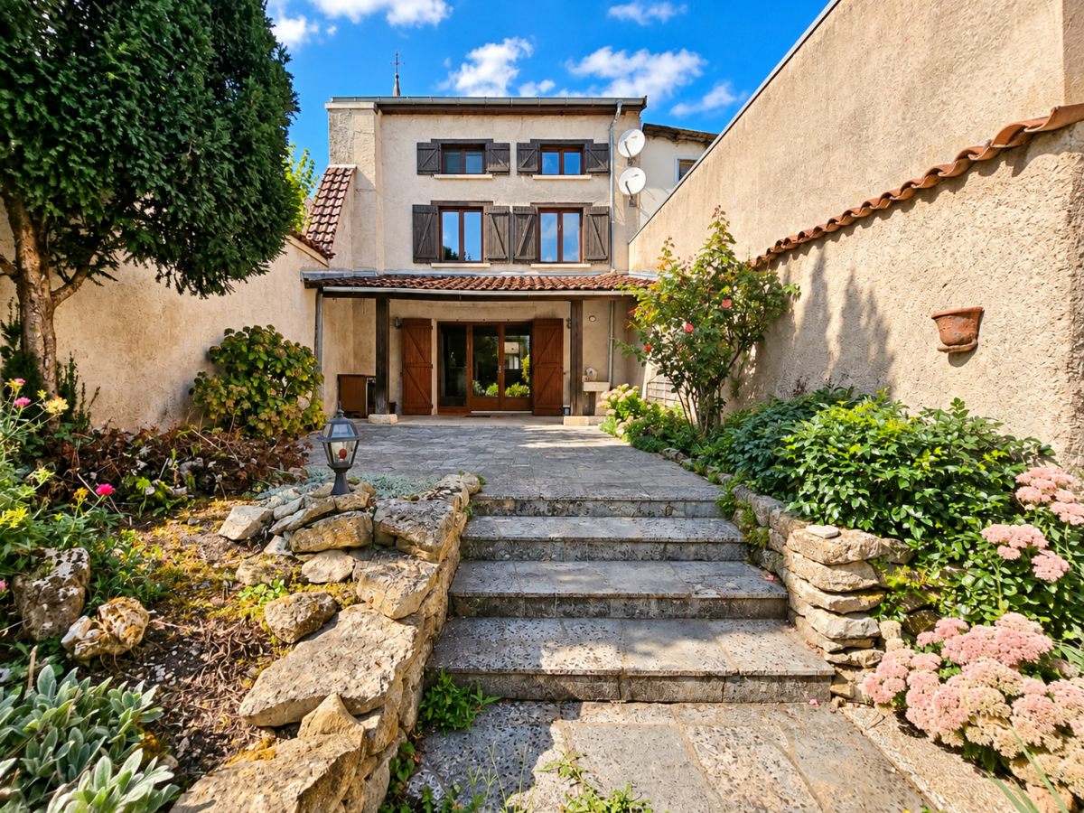 Maison 96 m2 avec local commercial & appartement